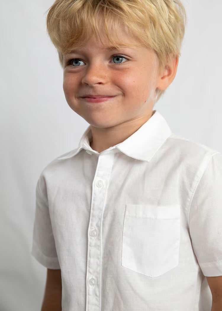 T-skjorte Linen White