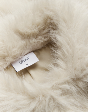 Jakke GRAnna Fur Dark Beige