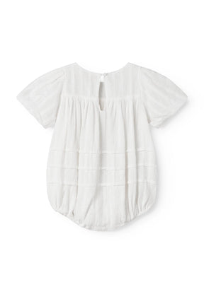 Romper Ritona Gauze White