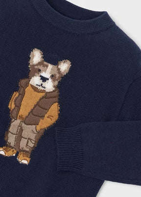 Genser Knit Dog Ink