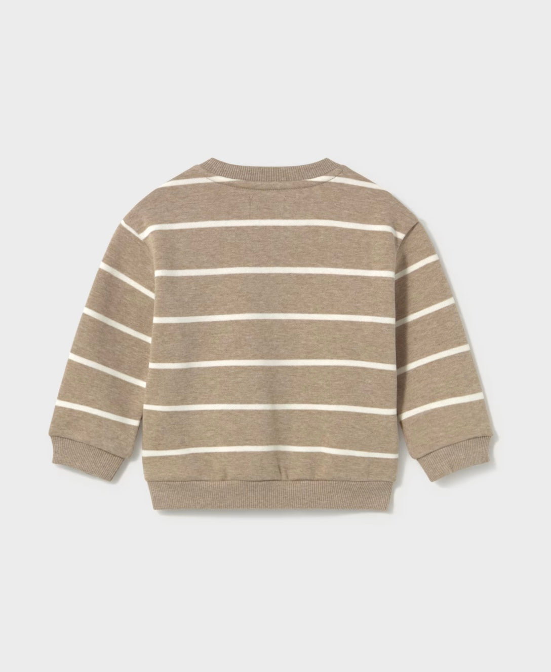 Genser Stripes Dino Truffle