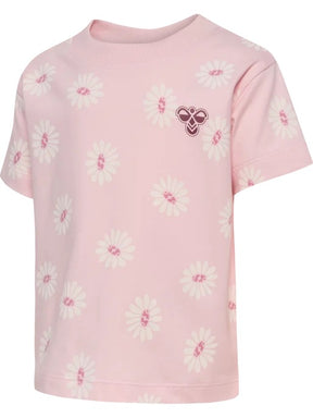 T-skjorte Loose Flower Pale Lilac