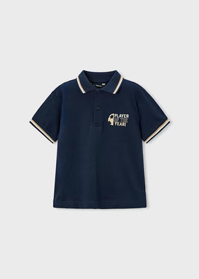 T-skjorte Polo Football Navy