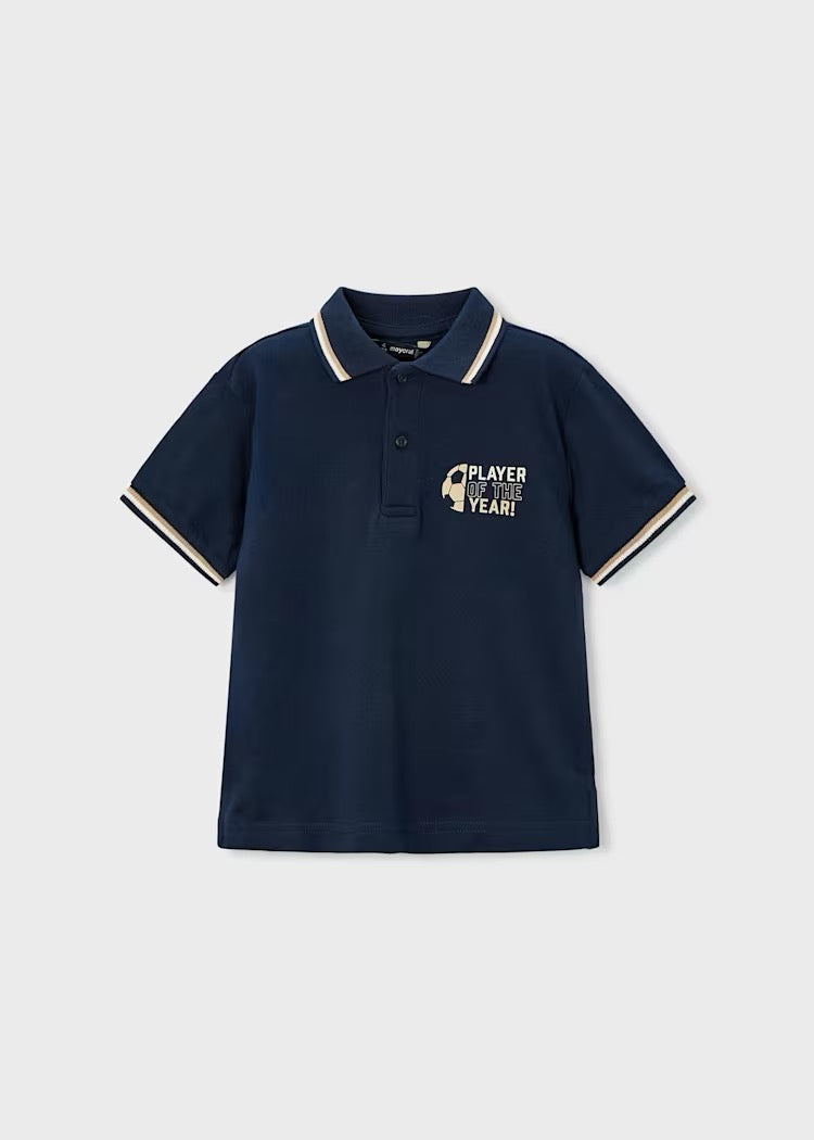 T-skjorte Polo Football Navy