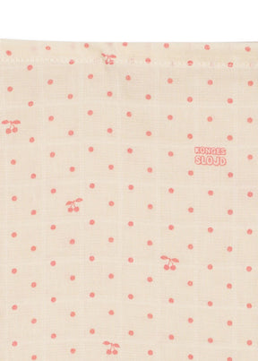 Kluter Muslin 3pk Cherry Dot