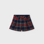 Shorts Checked Navy Cherry