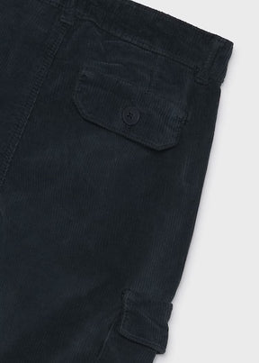 Bukse Corduroy Cargo Blue