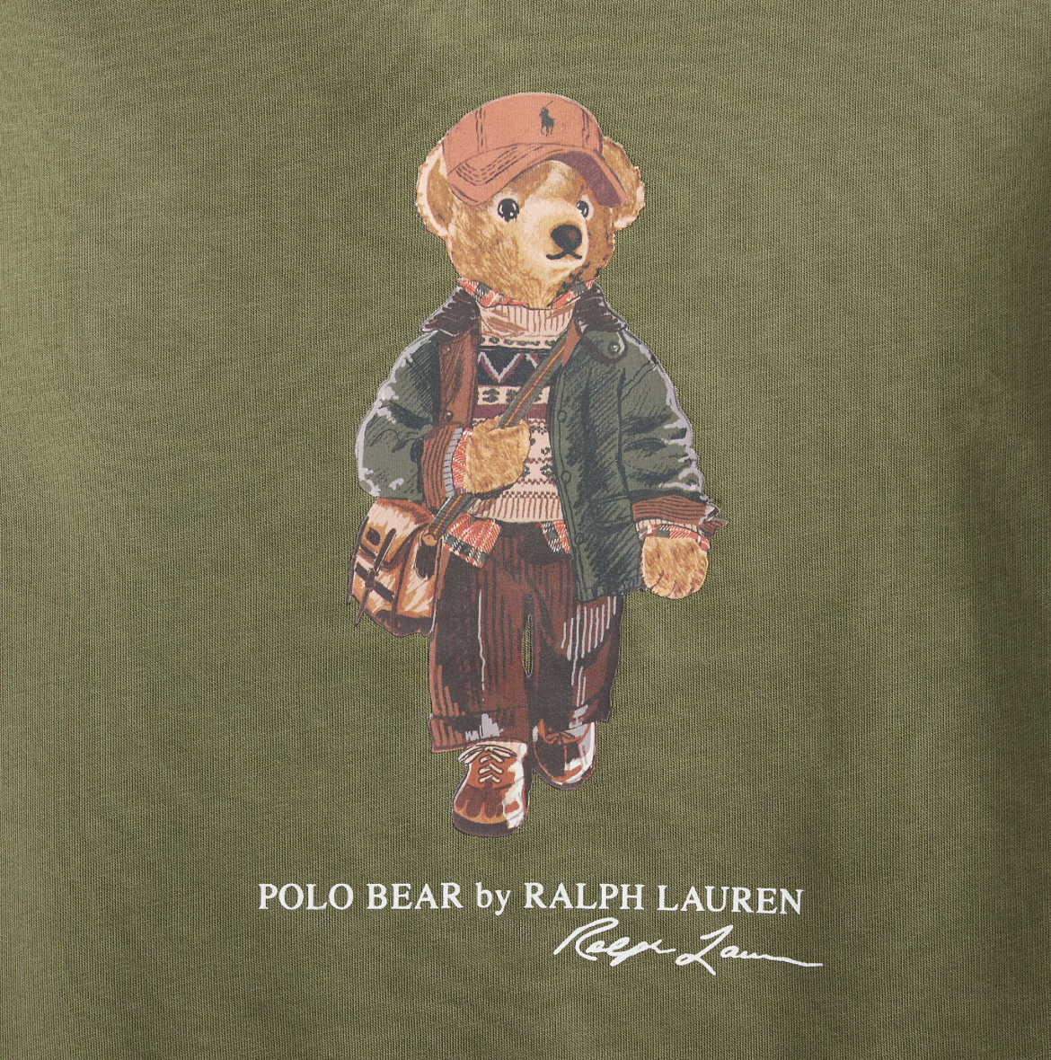 Genser Polo Bear Cruise Olive
