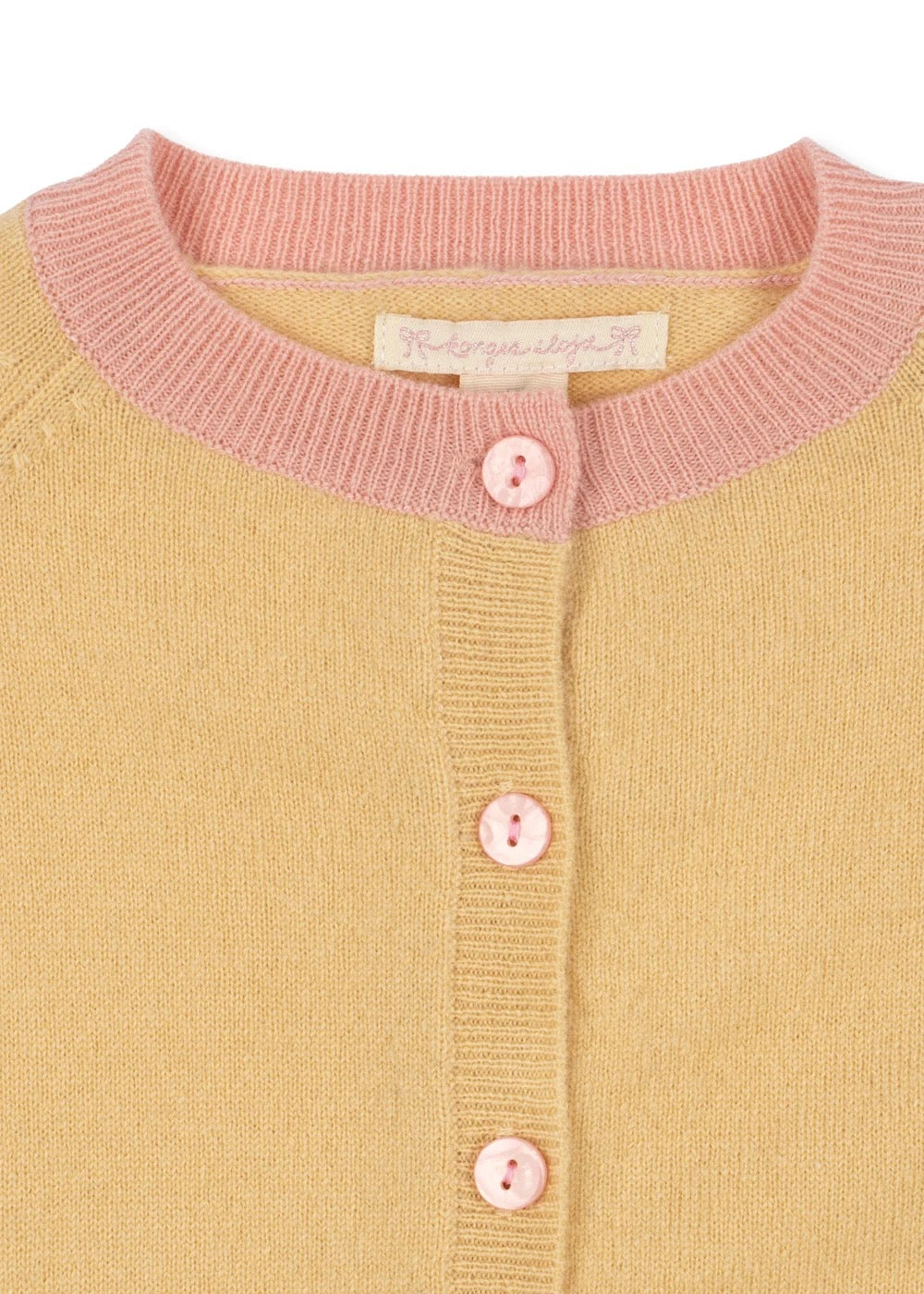 Cardigan Colletti Yellow