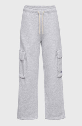 Bukse Cargo Light Grey Melange