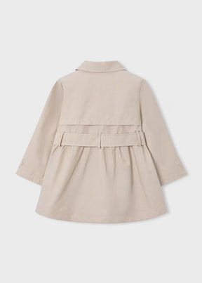 Jakke Trenchcoat Sand