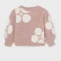 Genser Flower Jacquard Jumper