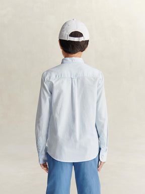 Skjorte Shield Oxford Stripe Sky Blue