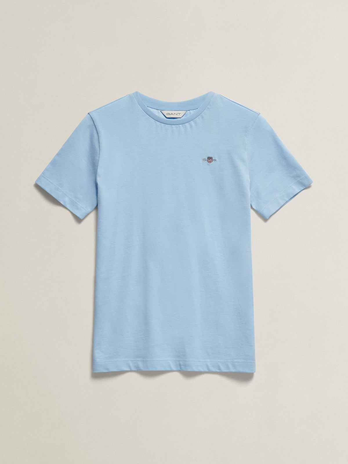 T-skjorte Shield Ss Sky Blue