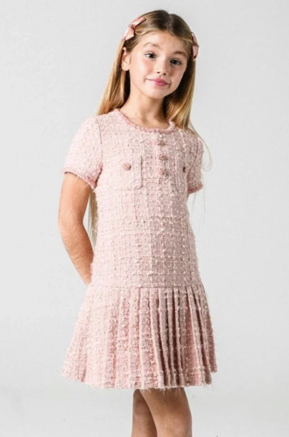 Kjole Charlotta Tweed Nectar