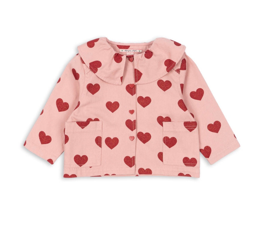 Jakke Magot Collar Amour Glitter