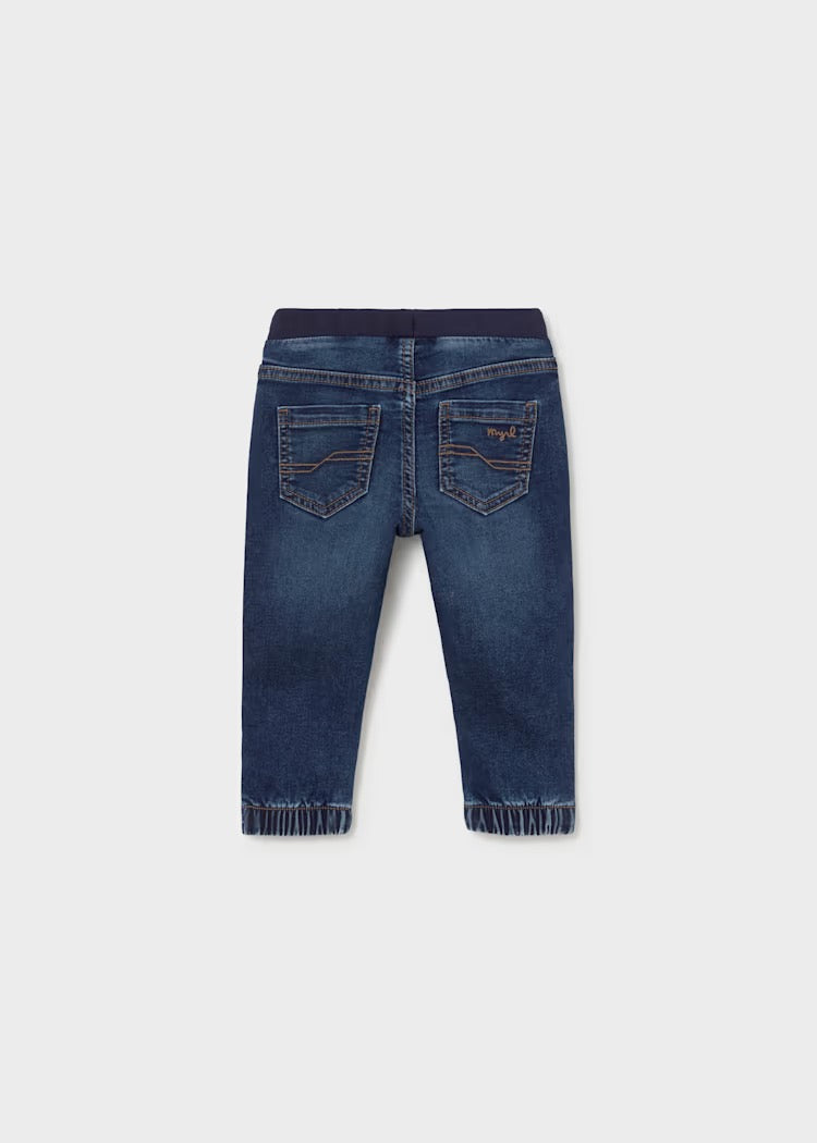 Bukse Soft Jogger Dark Denim