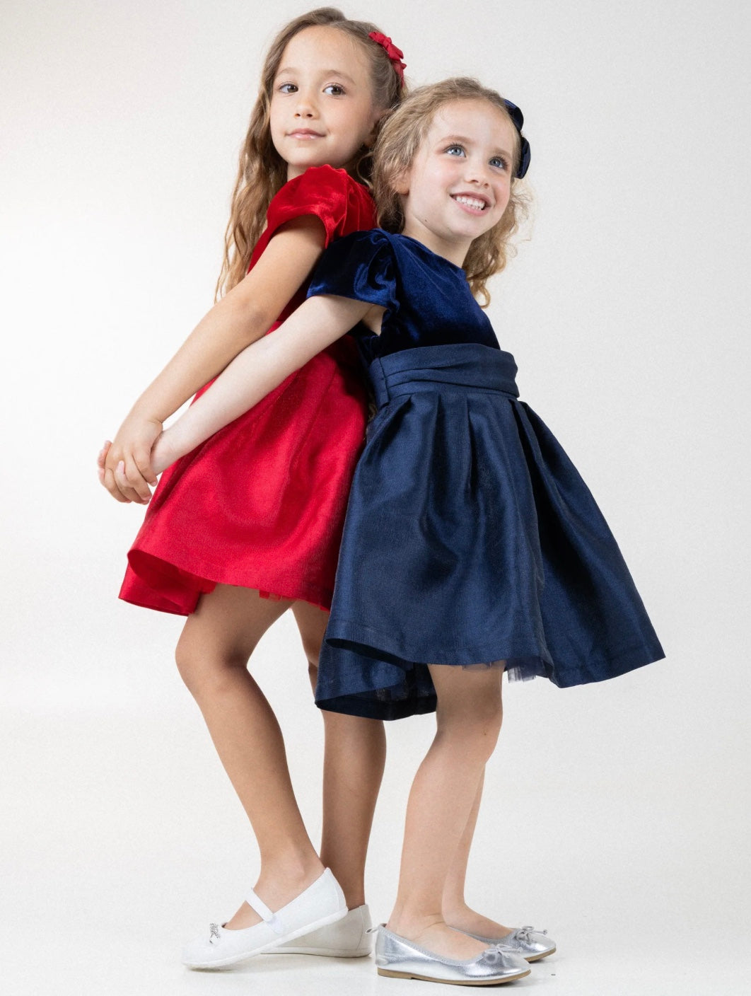 Kjole Kate Velvet Navy