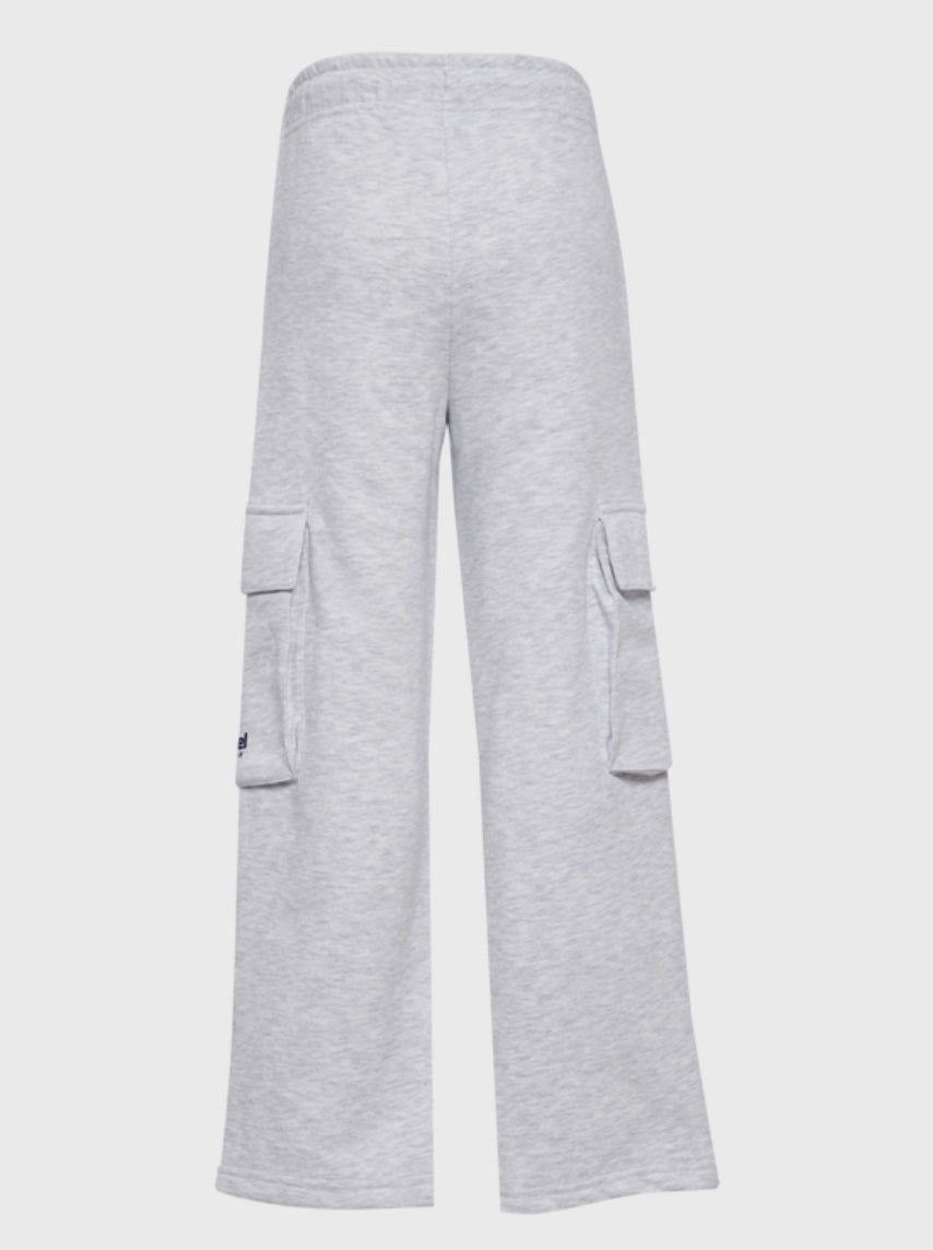 Bukse Cargo Light Grey Melange