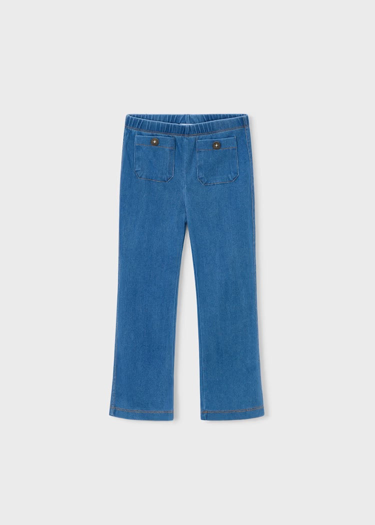 Leggings Flared Medium Denim