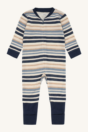 Heldress Manu Zip Striper Ull Blues