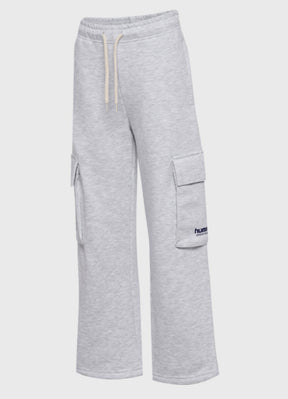 Bukse Cargo Light Grey Melange