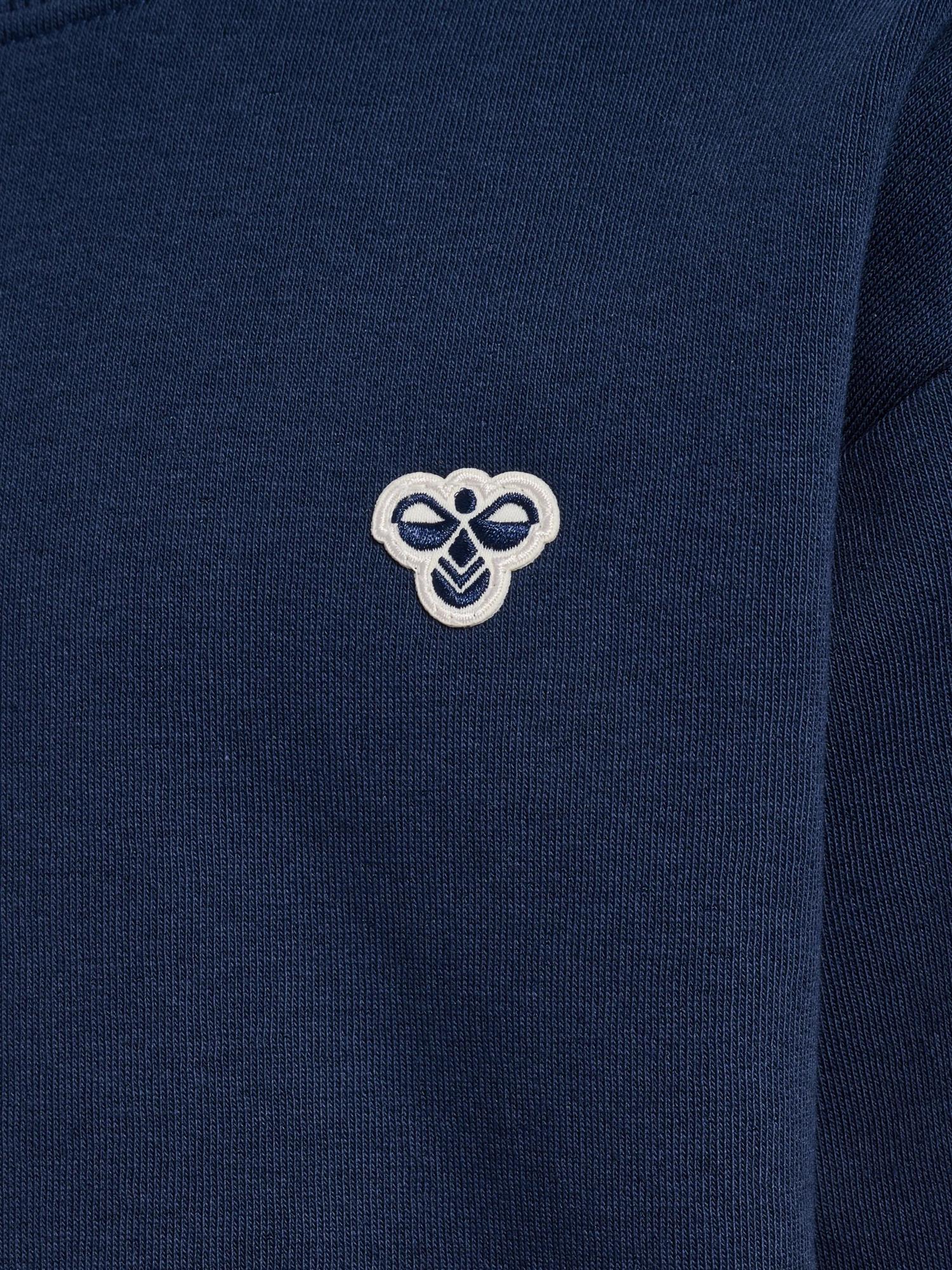 Genser Loose Crewneck Bee Dress Blues