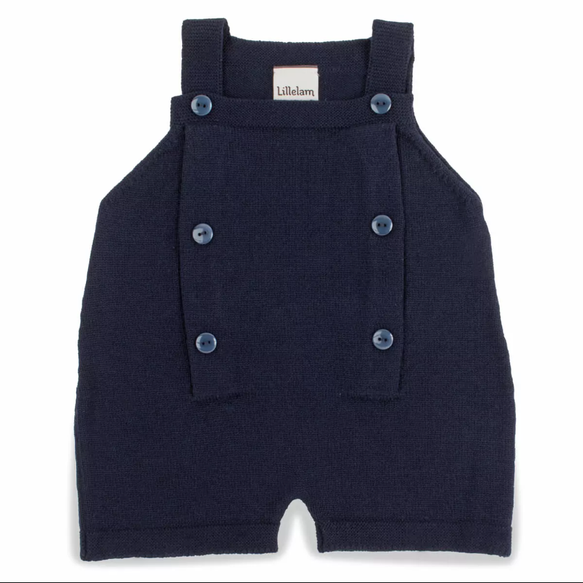 Romper m/knapper Marine