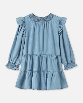 Kjole Hurlum Light Denim Blue