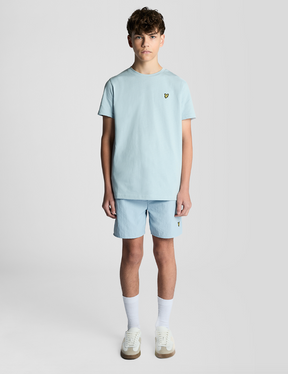 T-skjorte Plain Opal Blue