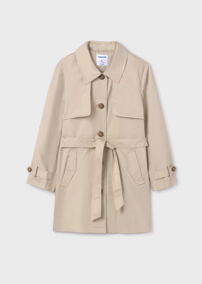 Jakke Trenchcoat beige