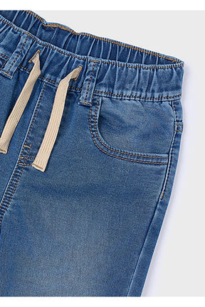 Bukse Soft Denim Joggers Medium Denim