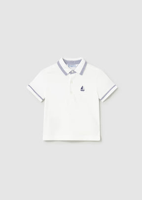 T-skjorte Polo Båt White