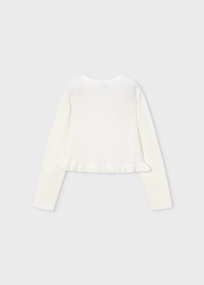 Cardigan Knit Offwhite