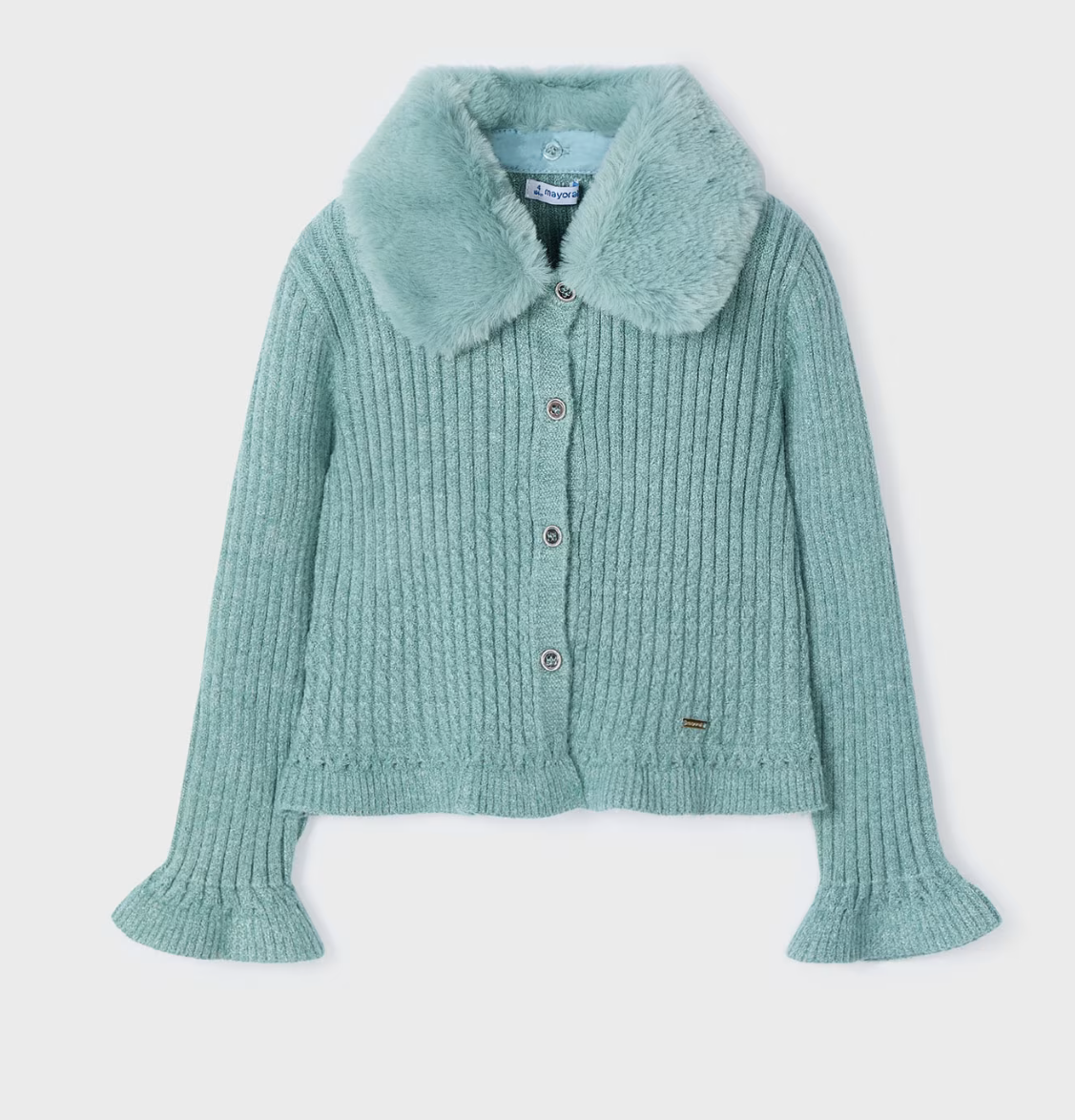 Cardigan M/Pels Esmerald Heather