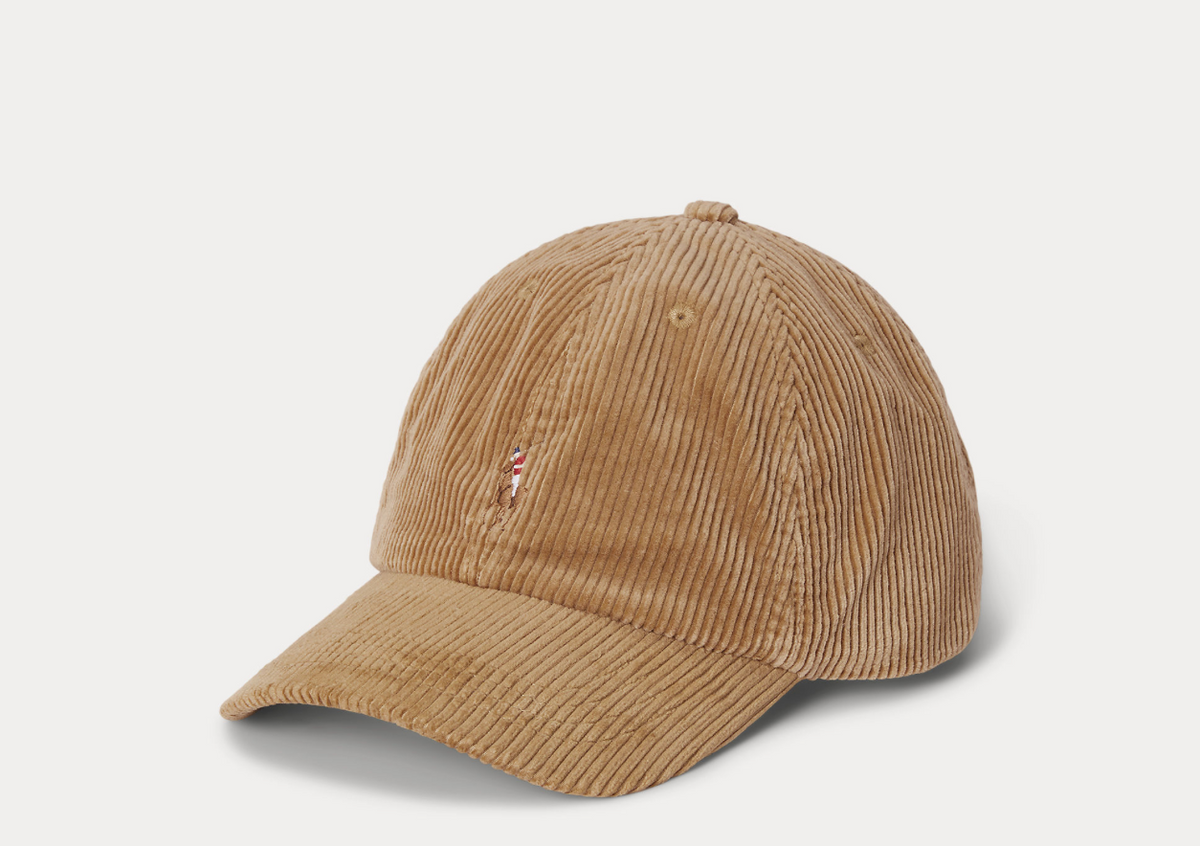 Caps Corduroy Ball Brown
