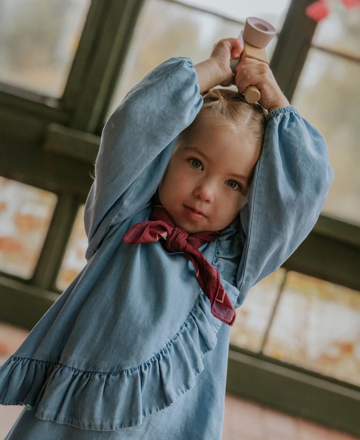 Bluse Helene Medium Denim Blue