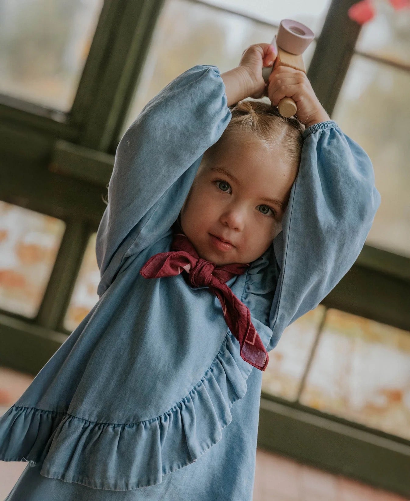 Bluse Helene Medium Denim Blue