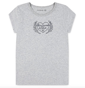 T-skjorte Heart Light Grey Heather