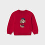 Genser Jacquard Dog Red