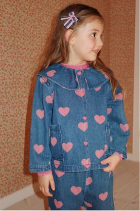 Skjorte Magot Denim Bon Coeur Pink