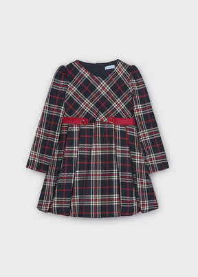 Kjole Plaid Navy
