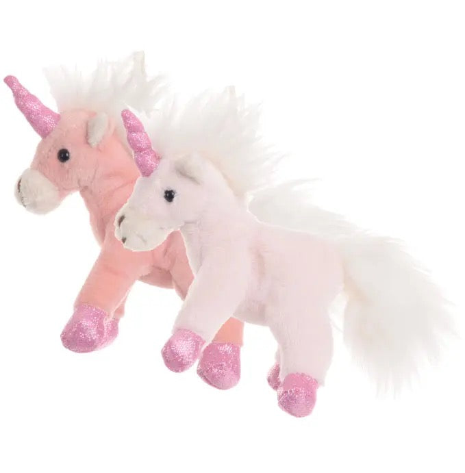 Nøkkelring Unicorn Mørk Rosa
