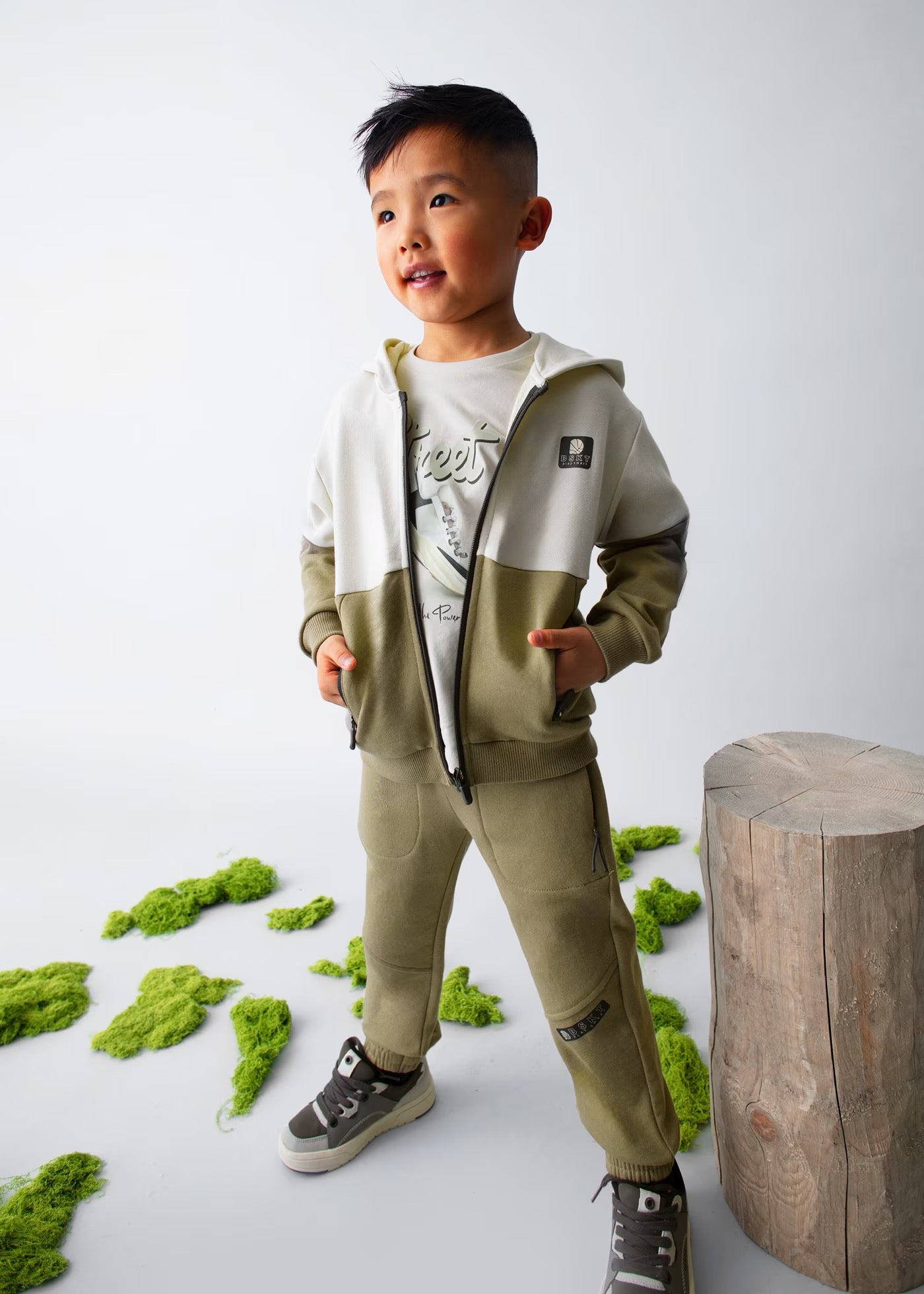 Hettejakke Mixed Tahini