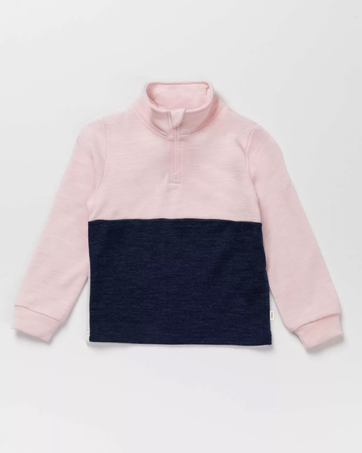Genser Half Zip Active Himmelrosa