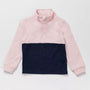 Genser Half Zip Active Himmelrosa