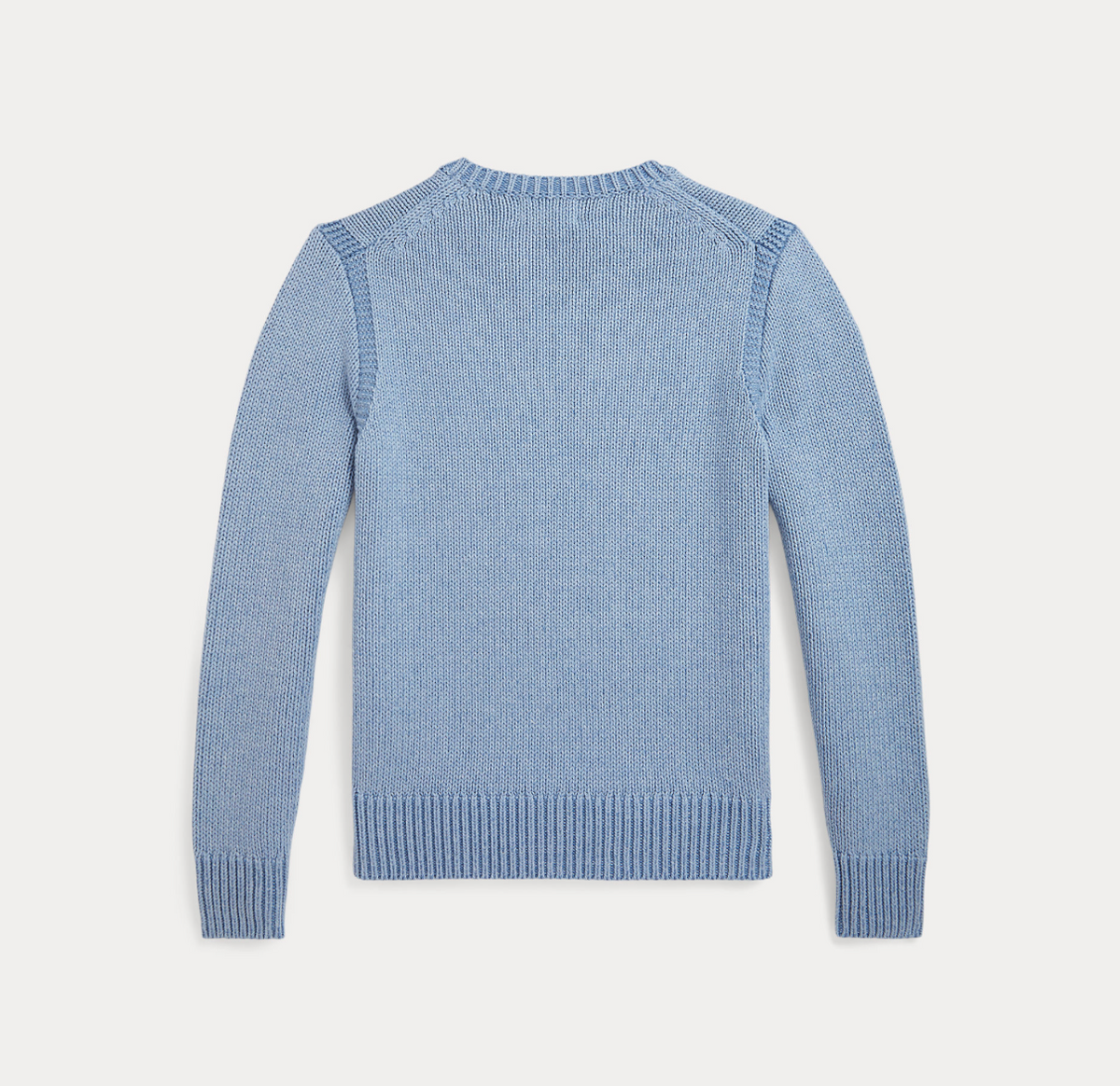 Genser Strikk Flagg York Harbor Blue Heather