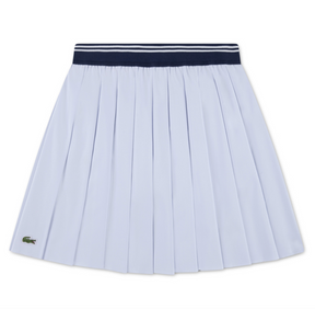 Skjørt Logo Sport Plissés Blue Clair