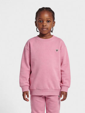 Genser Loose Crewneck Bee Pink Polignac