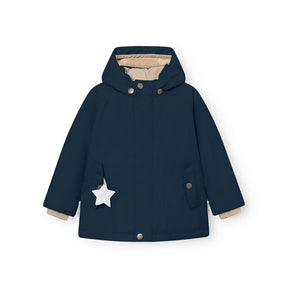 Jakke Matwally Fleece Lined Winter Outer Space